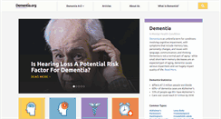 Desktop Screenshot of dementia.org